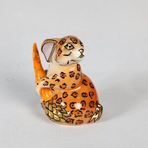 Vintage Lynn Chase Leopard Bunny Jungle Camp
